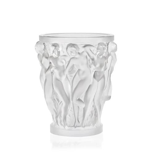 Lalique Bacchantes Vase XL Clear Crystal Ref. 1220000 -Official Lalique- (1 of 1)