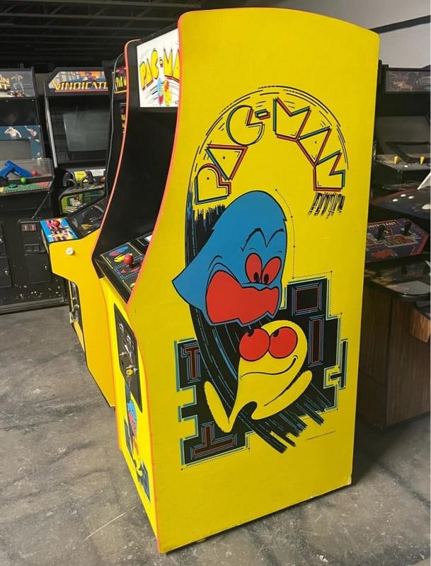 PAC-MAN ARCADE MACHINE by MIDWAY (Excellent Condition) *RARE* - 13