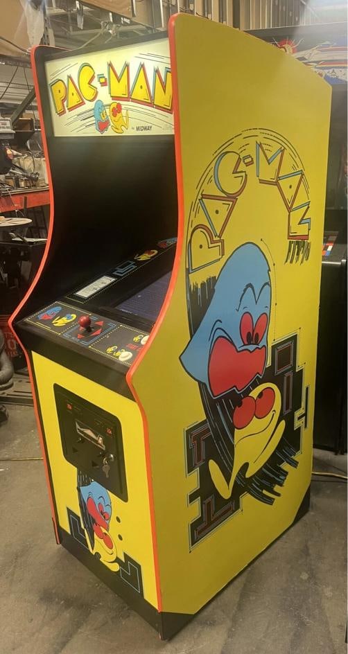 PAC-MAN ARCADE MACHINE by MIDWAY (Excellent Condition) *RARE* - 6