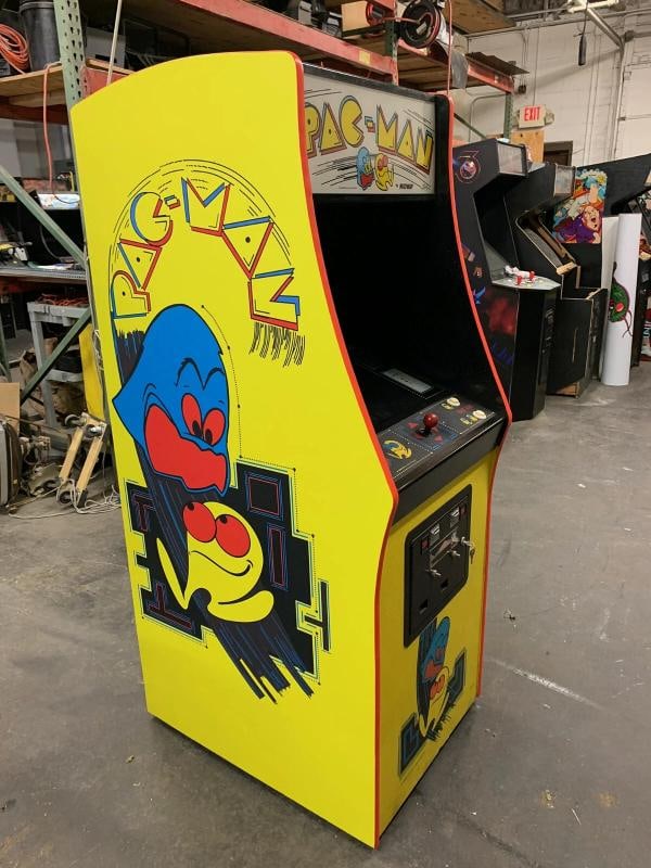 PAC-MAN ARCADE MACHINE by MIDWAY (Excellent Condition) *RARE* - 9