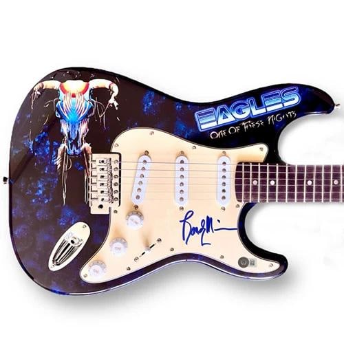 RANDY MEISNER Signed Guitar Custom Graphics Beckett COA THE EAGLES ONE OF THESE: Industry: Music,Signed: Yes,Autograph Authentication: Beckett,Object Type: Guitar & Guitar Pick,Original/Reproduction: Original,Country of Origin: United States