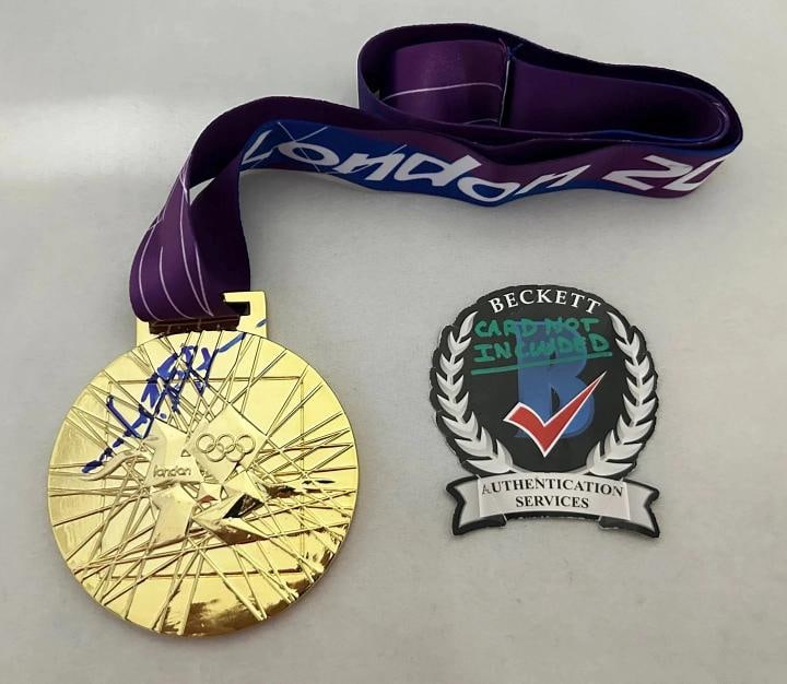Usain Bolt Signed 2012 London Olympics Gold Medal Beckett BAS 2 COA: Condition: New: A brand-new, unused, unopened, undamaged item (including handmade items). ,Country of Origin: United States,Modified Item: No,Original/Reproduction: Original