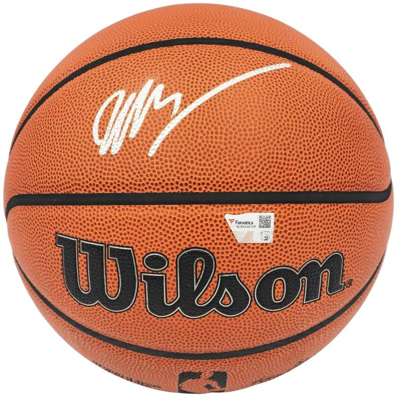 Victor Wembanyama Auto Authentic Indoor Outdoor I/O Basketball Spurs Fanatics: Player: Victor Wembanyama,Team: San Antonio Spurs,Sport: Basketball-NBA,Product: Ball,Signed: Yes,Autograph Authentication: Fanatics Authentic,Original/Reprint: Original,Country of Origin: United