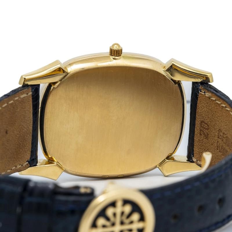 Patek Philippe Golden Ellipse 3738/119 w/Paper 18k YG Blue Dial Auto Men's 31mm - 6