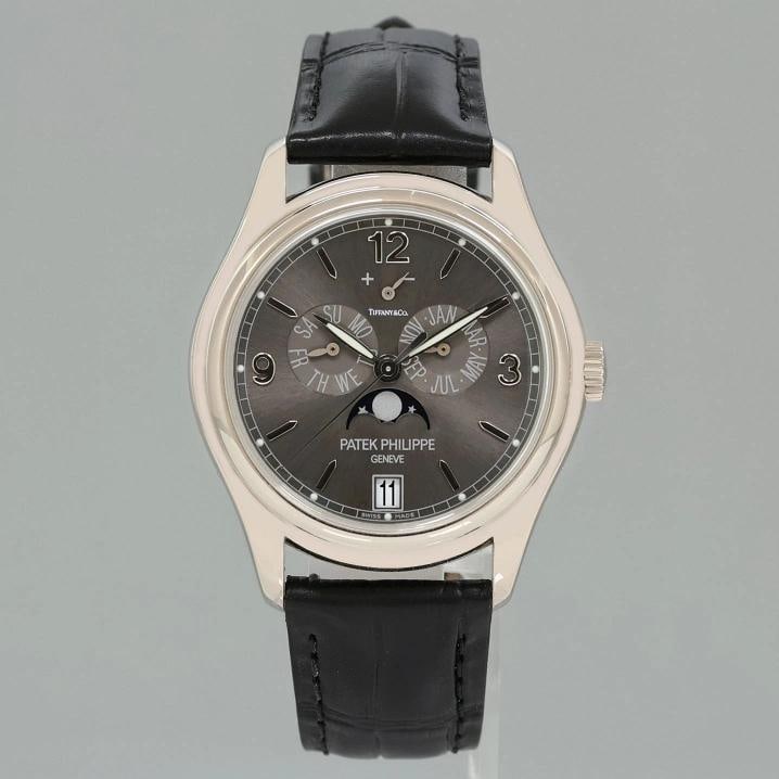 MINT PAPERS Patek Philippe 5146G Tiffany Dial White Gold Annual Calendar Grey - 2
