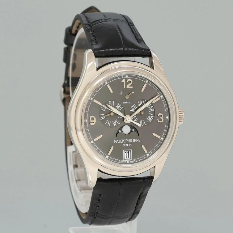 MINT PAPERS Patek Philippe 5146G Tiffany Dial White Gold Annual Calendar Grey - 3