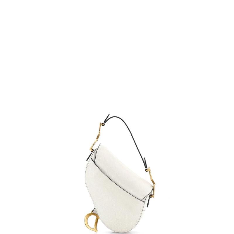 Christian Dior Saddle Handbag Leather Mini - 3