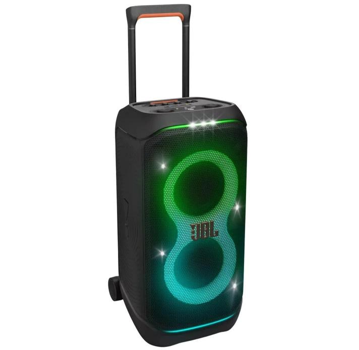 JBL PartyBox Stage 320 Illuminated LED Wireless Bluetooth Speaker: Condition: Certified - Refurbished,Brand: JBL,Compatible Brand: Universal,Type: Portable Speaker System,Audio Inputs: AUX, USB,Shape: Rectangular,Color: Black,Model: JBL PartyBox Stage