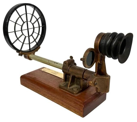 US Navy Sight Reticle Military Vessel Ship 3" 50 Cal Deck Gun Gunner's Mate GMCS: 14-3/4" L x 6-1/2" W x 10-3/4" H . Condition: Used,Country of Origin: United States