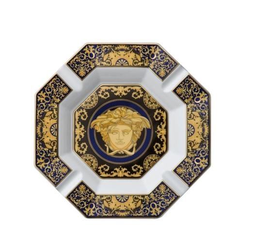 Versace Rosenthal Medusa Blue Ashtray 24 cm (9.45"): Condition: New: A brand-new, unused, unopened, undamaged item (including handmade items). See the seller's listing for full details. ,Country of Origin: Italy Versace Rosenthal Medusa Blue Ashtray 24