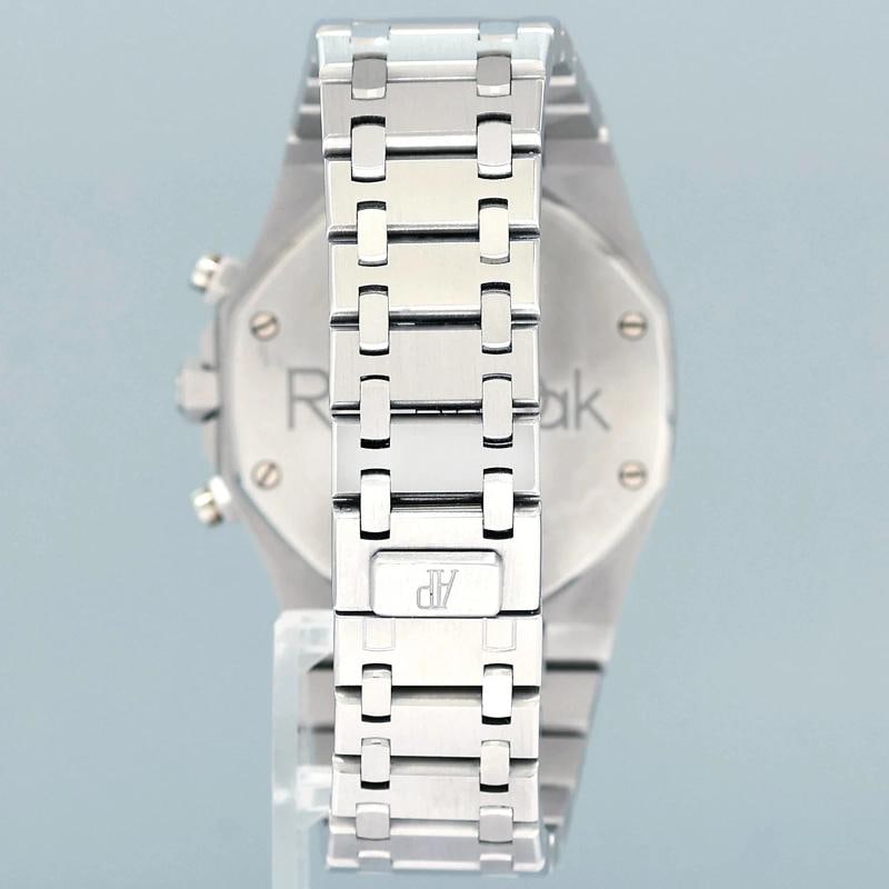 MINT Audemars Piguet 26300ST Royal Oak Silver Panda Chronograph 39mm Watch Box - 5