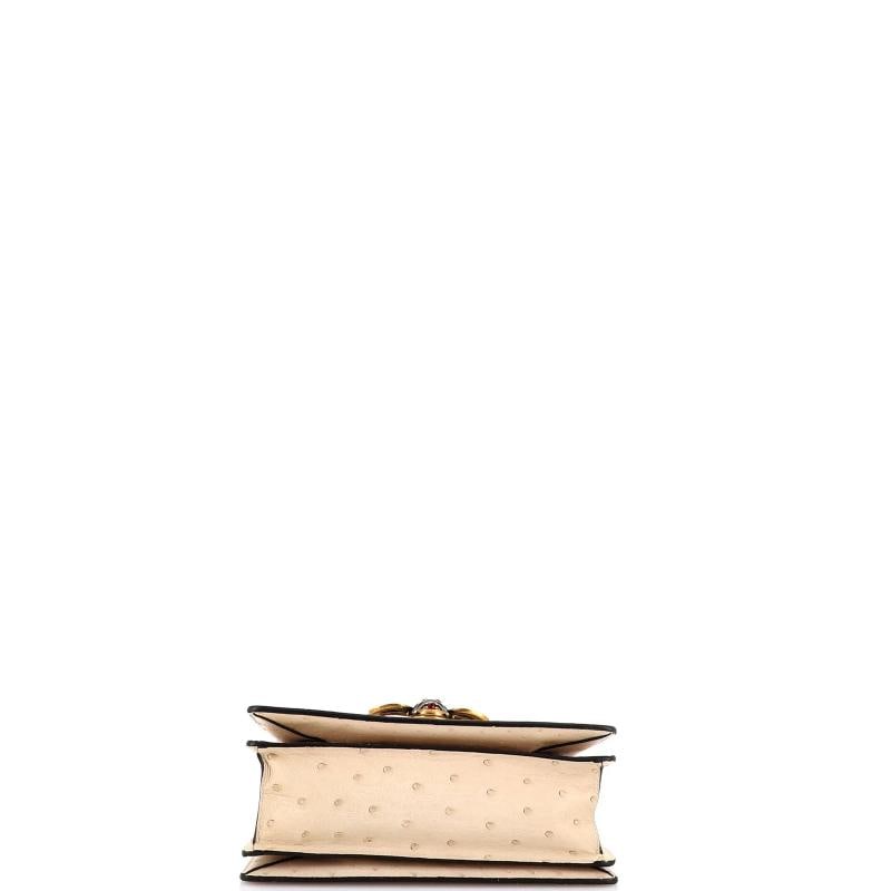 Gucci Queen Margaret Top Handle Bag Ostrich Small - 4