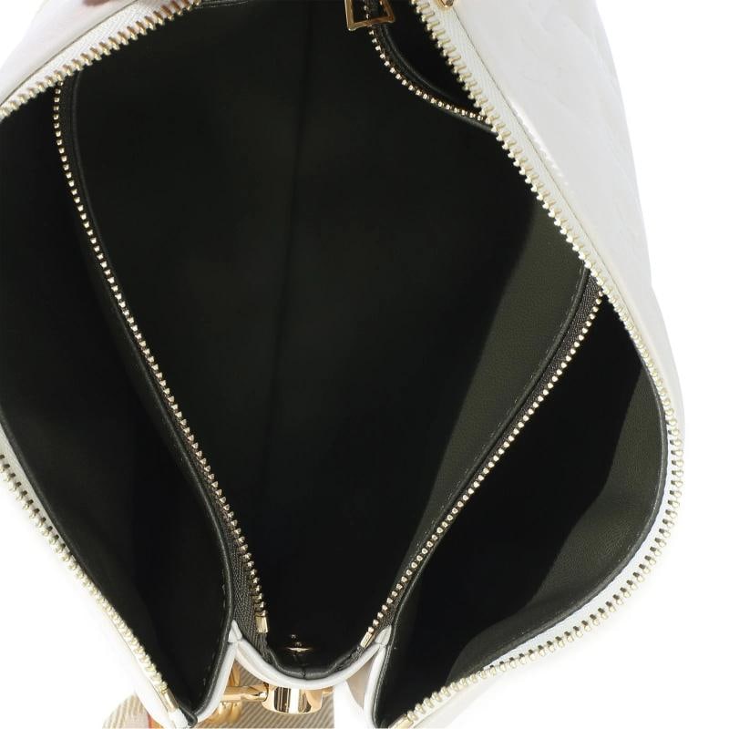 Louis Vuitton White Monogram Embossed Lambskin Coussin PM - 2