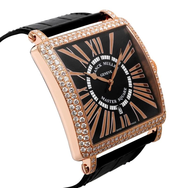 Franck Muller Master Square 6000K SC DT D Men's Watch in 18kt Rose Gold - 2