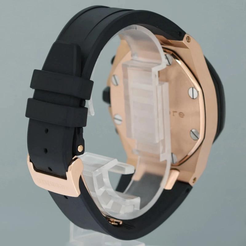 Mint Audemars Piguet Royal Oak Offshore Rubber Clad Chrono Rose Gold 25940ok - 6