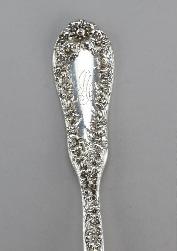 12 Fabulous Dominick Haff No10 pattern Sterling Silver Dinner Forks 7 3/4 Inches - 3