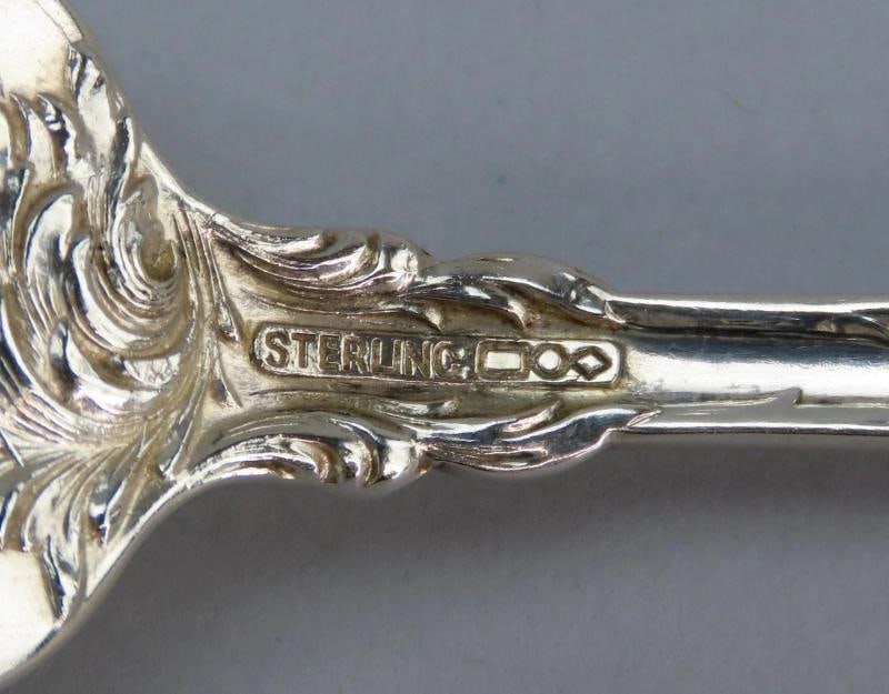 12 Fabulous Dominick Haff No10 pattern Sterling Silver Dinner Forks 7 3/4 Inches - 5