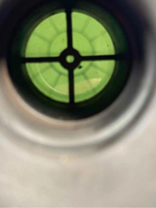US Navy Sight Reticle Military Vessel Ship 3" 50 Cal Deck Gun Gunner's Mate GMCS - 15