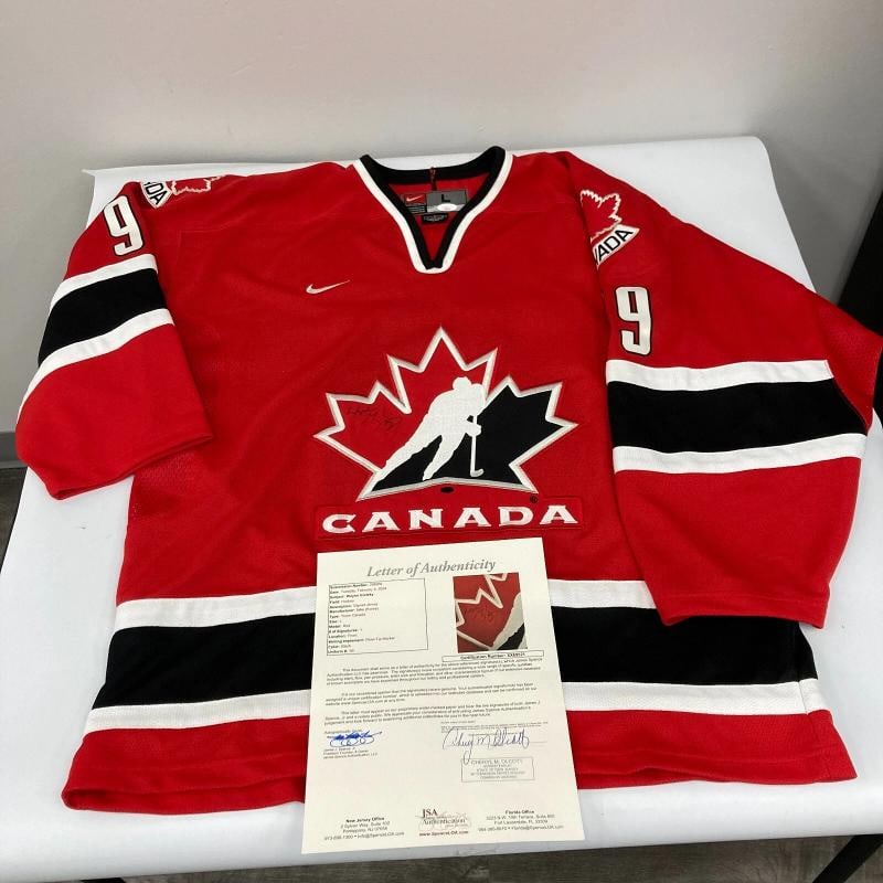 Wayne Gretzky Signed Team Canada Authentic Nike Olympic Jersey JSA COA: Sport: Hockey,Player: Wayne Gretzky,Signed: Yes,Original/Reprint: Original,Autograph Authentication: James Spence Authentication (JSA),Product: Jersey,Team: Edmonton Oilers