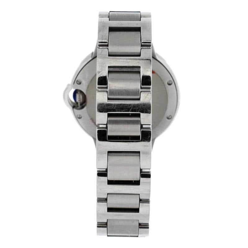 Cartier Ballon Bleu de Cartier Automatic Watch Stainless Steel with Diamond - 4