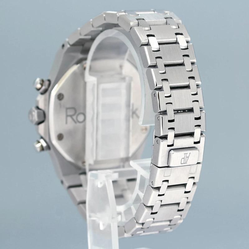 MINT Audemars Piguet 26300ST Royal Oak Silver Panda Chronograph 39mm Watch Box - 4