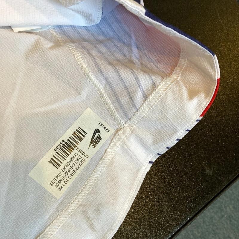 Patrick Kane Signed Game Issued Authentic Team USA Olympics Jersey With JSA COA - 11