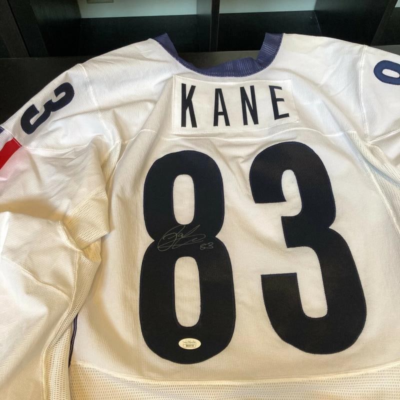 Patrick Kane Signed Game Issued Authentic Team USA Olympics Jersey With JSA COA - 5