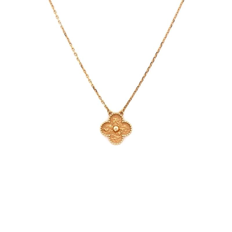 Van Cleef & Arpels Vintage Alhambra Pendant Necklace 18K Rose Gold: Condition: Pre-owned - Good,Brand: Van Cleef & Arpels,Main Stone: Unknown,Metal: 18K Rose Gold,Metal Purity: 18K,Style: Pendant,Type: Necklace,Color: Rose Gold,Material: 18K Rose Gold