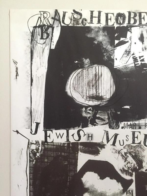 ROBERT RAUSCHENBERG RARE 1963 LITHOGRAPH PRINT JEWISH MUSUEM POP ART POSTER - 4