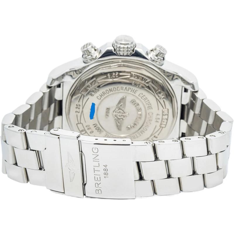 Breitling Chronometre 2476836 2008 Paper SS White Dial Auto Men's Watch 44mm - 5