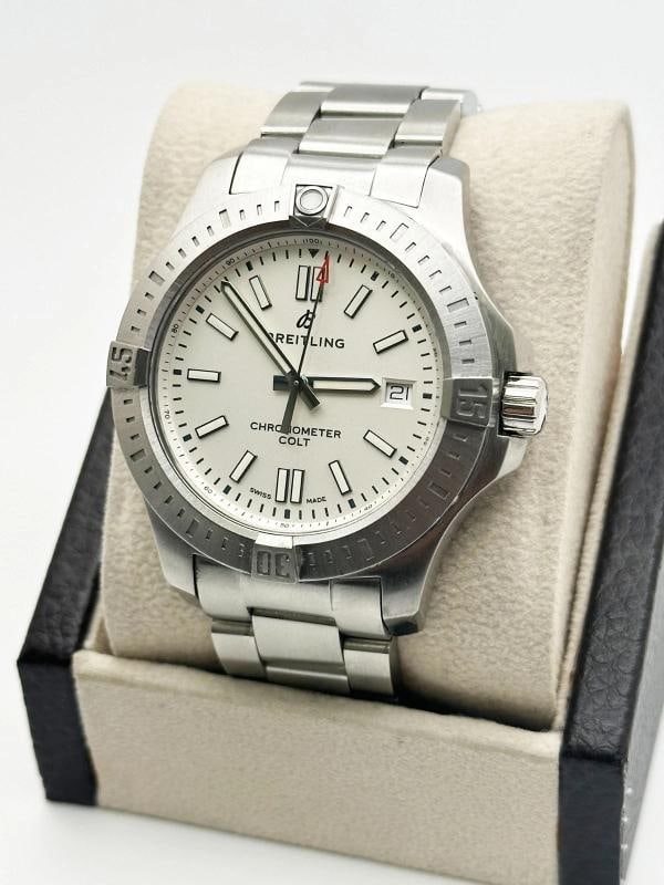 Breitling Colt A17313 41mm Stainless Steel Box Paper - 4