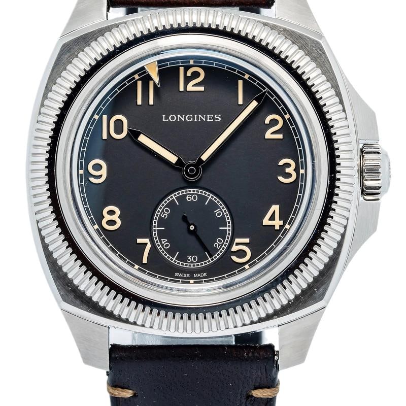 Longines Pilot Majetek Tartarugone L2.838.4.53.9 Complete SS Auto Men's 43mm Box and Paper - 2