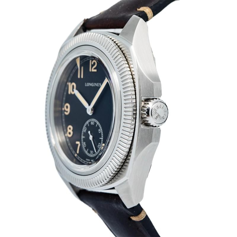 Longines Pilot Majetek Tartarugone L2.838.4.53.9 Complete SS Auto Men's 43mm Box and Paper - 3