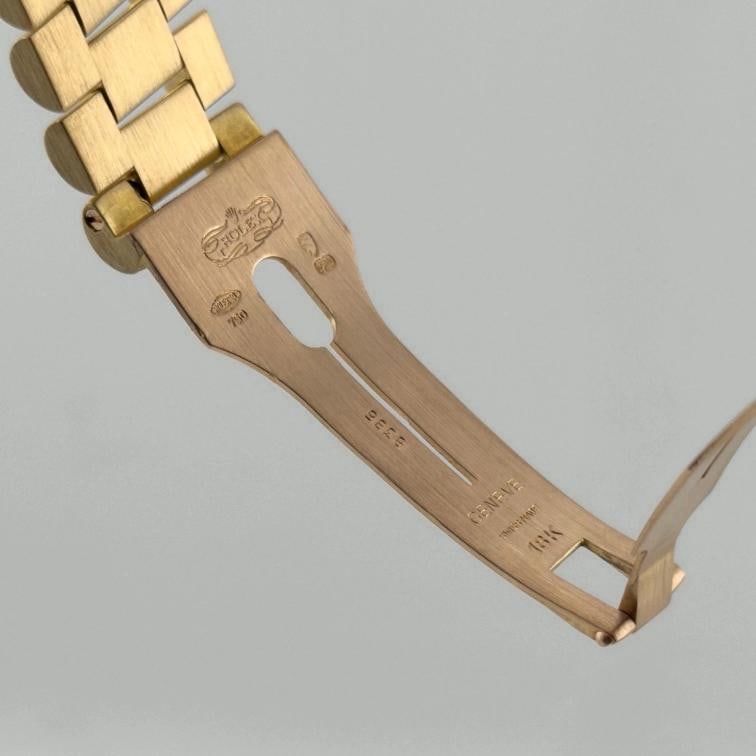 Rolex Day Date President 18038 36mm Champagne Dial 18K Yellow Gold Box Paper - 12