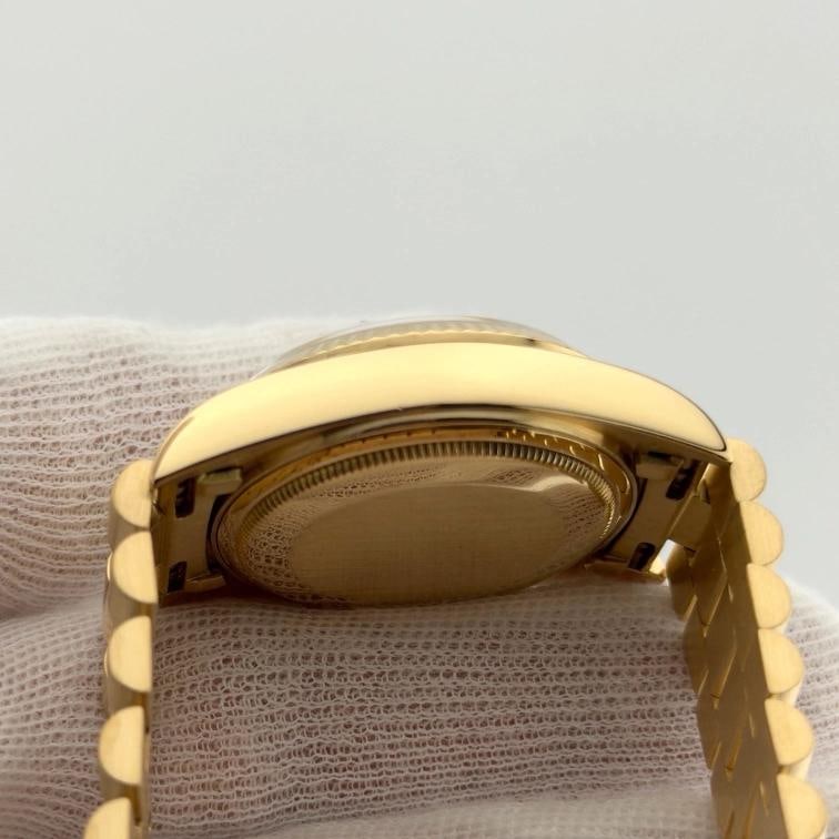 Rolex Day Date President 18038 36mm Champagne Dial 18K Yellow Gold Box Paper - 13