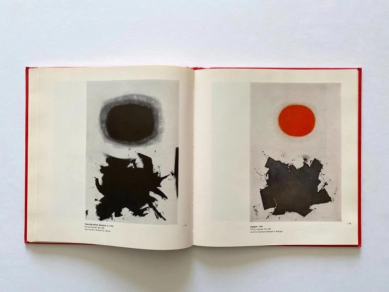 ADOLPH GOTTLIEB RARE 1968 1ST ED MCM LITHOGRAPH PRINT HARDCOVER EXHIBITION BOOK - 10