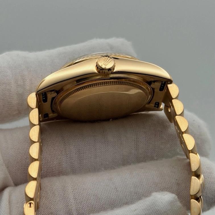 Rolex Day Date President 18038 36mm Champagne Dial 18K Yellow Gold - 7