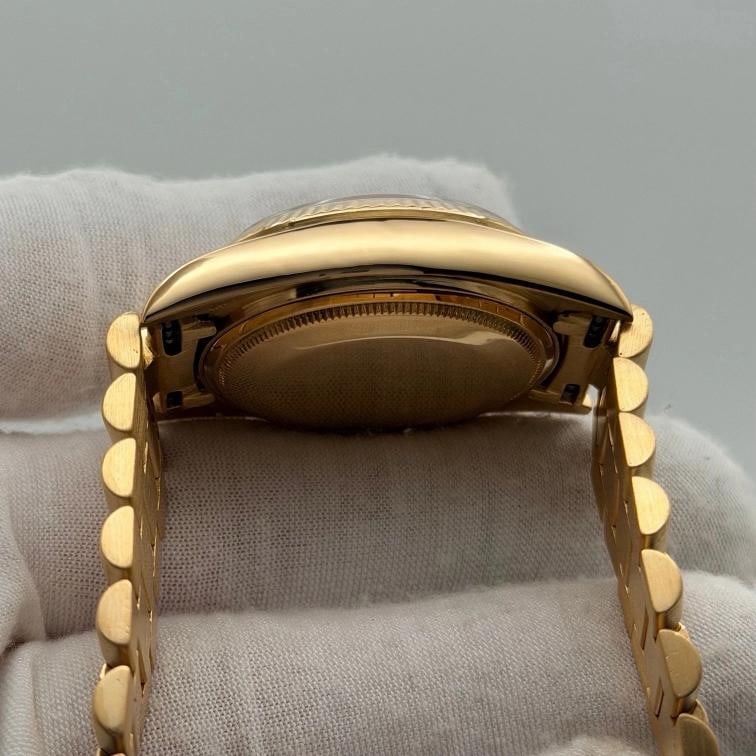 Rolex Day Date President 18038 36mm Champagne Dial 18K Yellow Gold - 8
