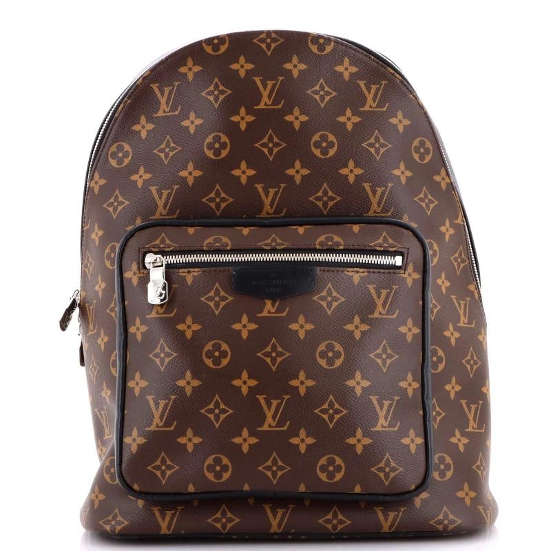 Louis Vuitton Josh Backpack Macassar Monogram Canvas (1 of 8)