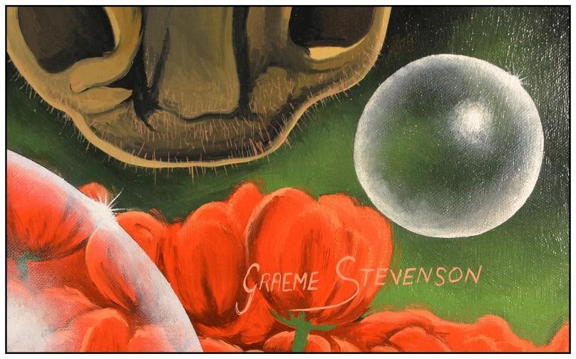 Graeme Stevenson Original Oil Painting On Board Surreal Figurative Framed Art - 4