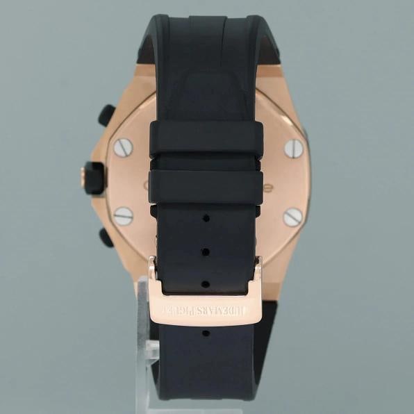 Mint Audemars Piguet Royal Oak Offshore Rubber Clad Chrono Rose Gold 25940ok - 5