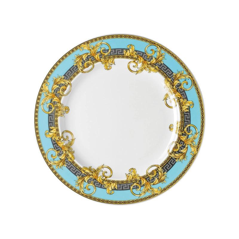 Versace Rosenthal Prestige Gala Blue Set 3 pieces dinner deep and dessert plate - 2