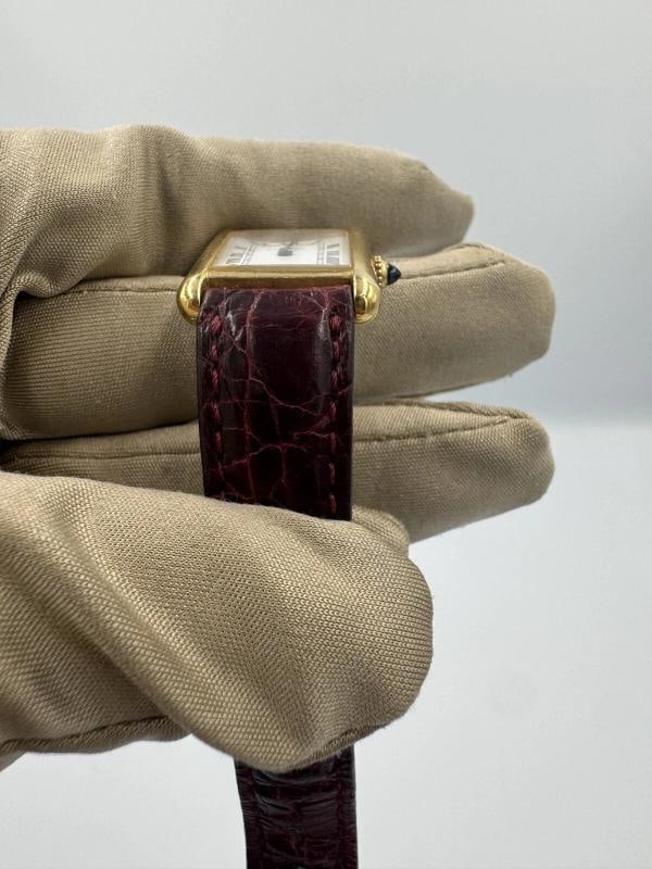 Cartier 18k Yellow Gold Small Tank Watch ref.7806 - 8