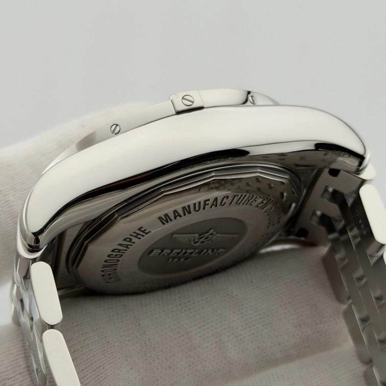 Breitling Chronomat GMT AB0410 47mm Brown Dial Stainless Steel - 11