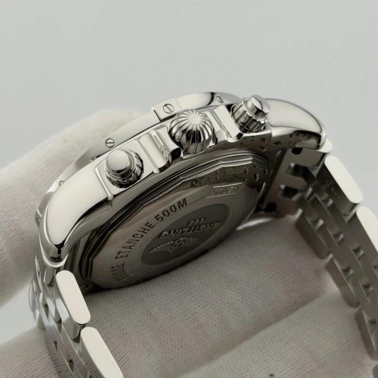 Breitling Chronomat GMT AB0410 47mm Brown Dial Stainless Steel - 13