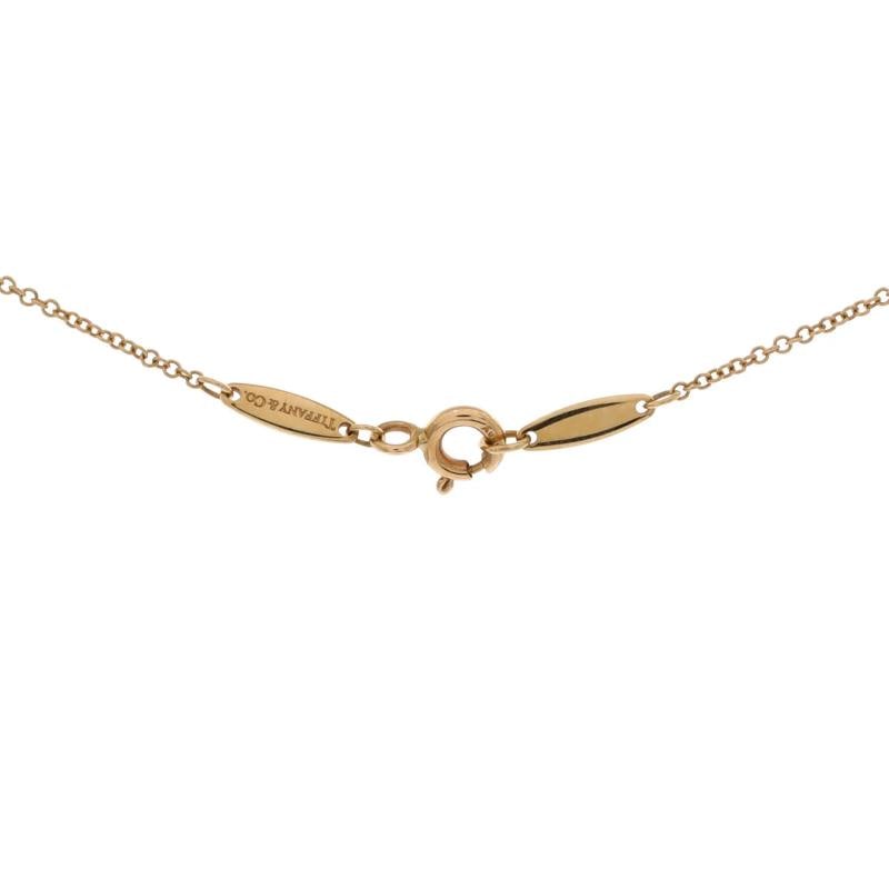 Tiffany & Co. Elsa Peretti Color By The Yard Pendant Necklace 18K Yellow Gold - 4