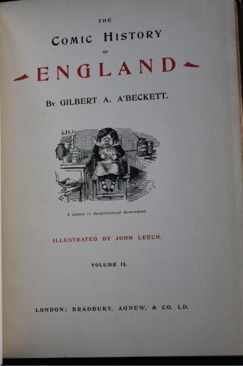 Gilbert A A'Beckett / The Comic History of England 1900 - 17