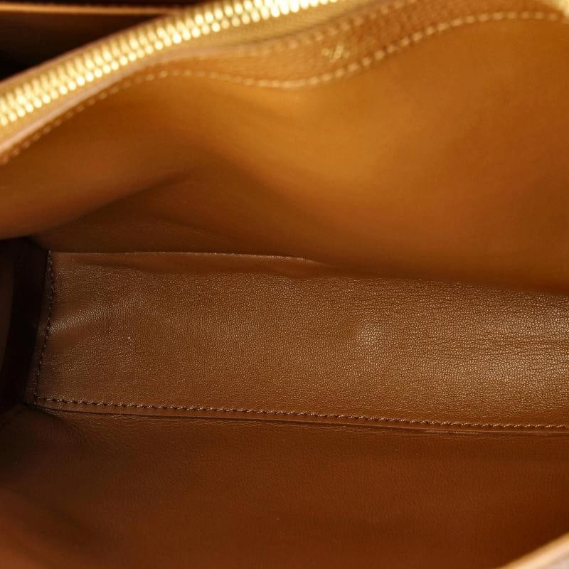 Celine 16 Top Handle Bag Grained Calfskin Medium - 5