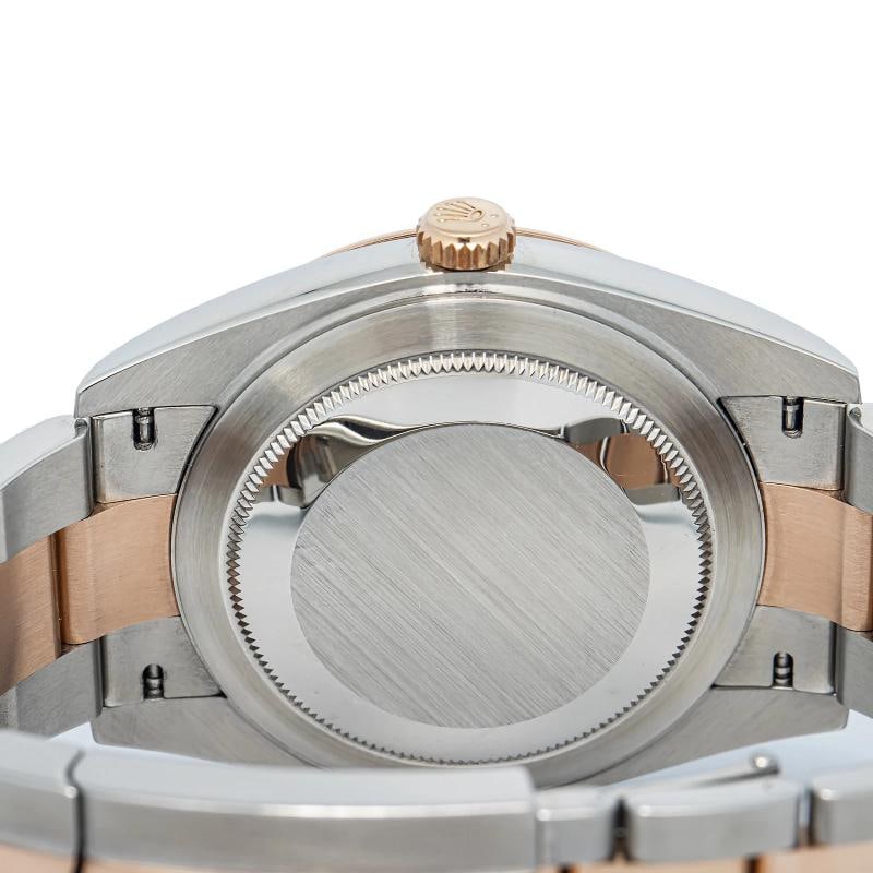 Rolex Datejust 126331 18k Rose TwoTone Oyster Sundust Diamond Dial Unisex 41mm - 6