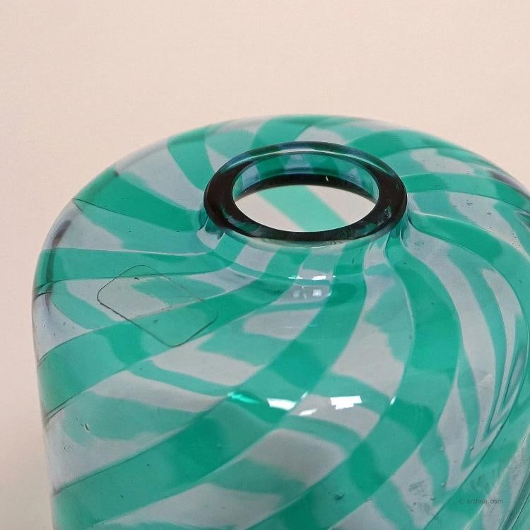 VeArt Vintage Murano Art Glass Vase by Mario Ticco (attr.) - 3